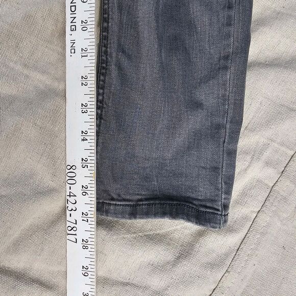 Calvin Klein Slim Boyfriend SZ 4 Jeans Women Gray Stretch Mid Rise Denim (29x27) - Picture 9 of 15
